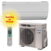 DAIKIN KLIMA UREĐAJ 2,5 kW FTXZ25N/RXZ25N - Ururu sarara, za prostor do 25m2, A+++ energetska klasa, R-32