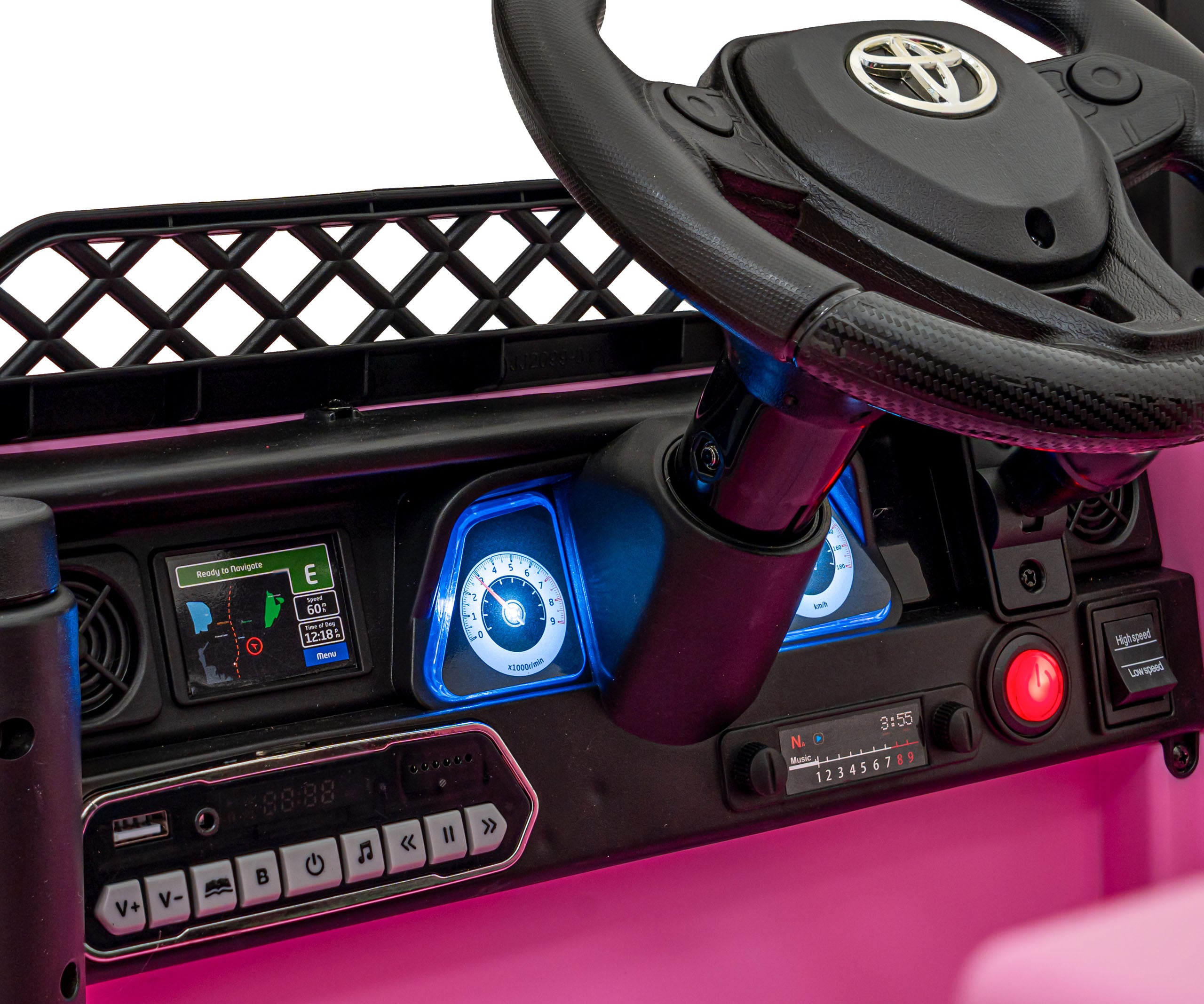 Licencirani auto na akumulator Toyota FJ Cruiser - rozi