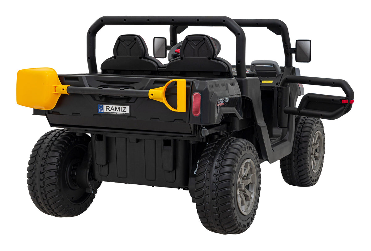 Auto na akumulator Pick-up Speed 900 4x4 - DVOSJED - Crni