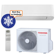 TOSHIBA KLIMA UREĐAJ 3,5kW RAS-B13E2KVG-E/RAS-13E2AVG-E - Seiya, do 35m2, A++, R32