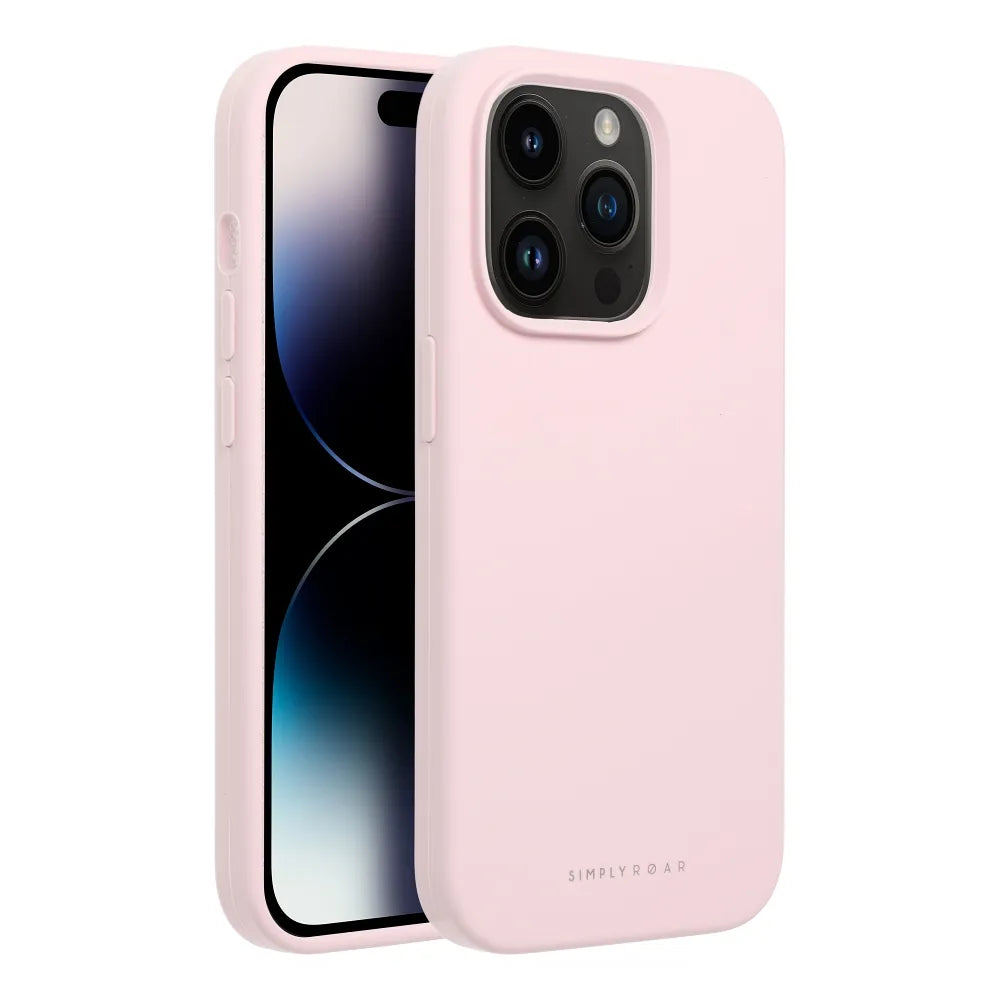 Roar Cloud-Skin maska za iPhone 14 Pro Light pink