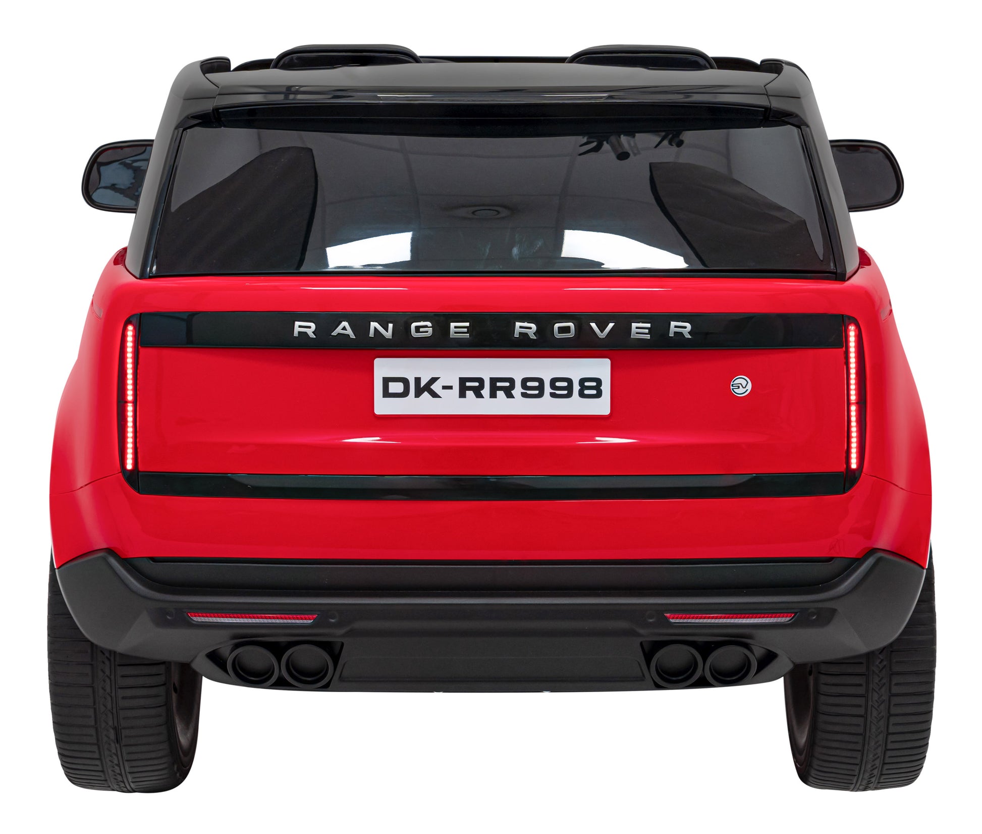 Licencirani auto na akumulator Range Rover SUV Lift 4x4 - DVOSJED - crveni