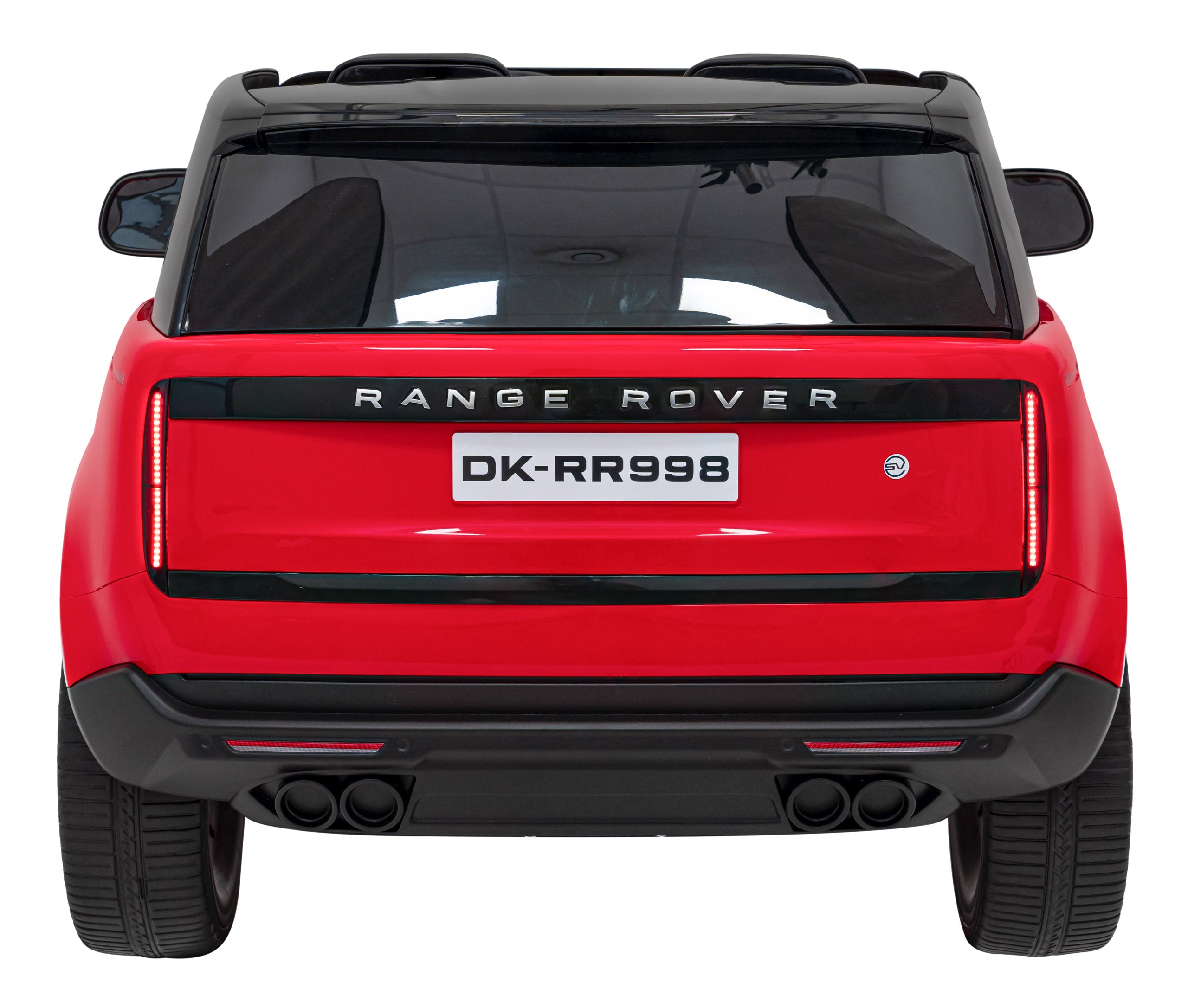 Licencirani auto na akumulator Range Rover SUV Lift 4x4 - DVOSJED - crveni