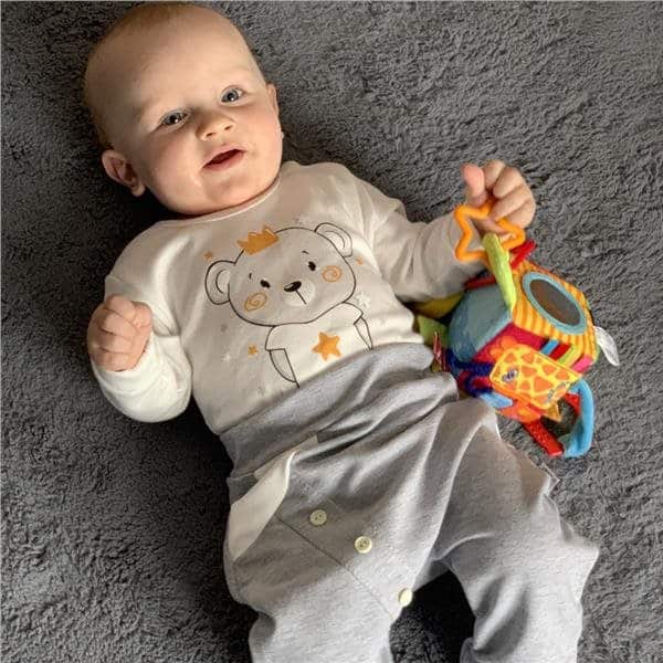 Baby Mix edukativna plišana kocka