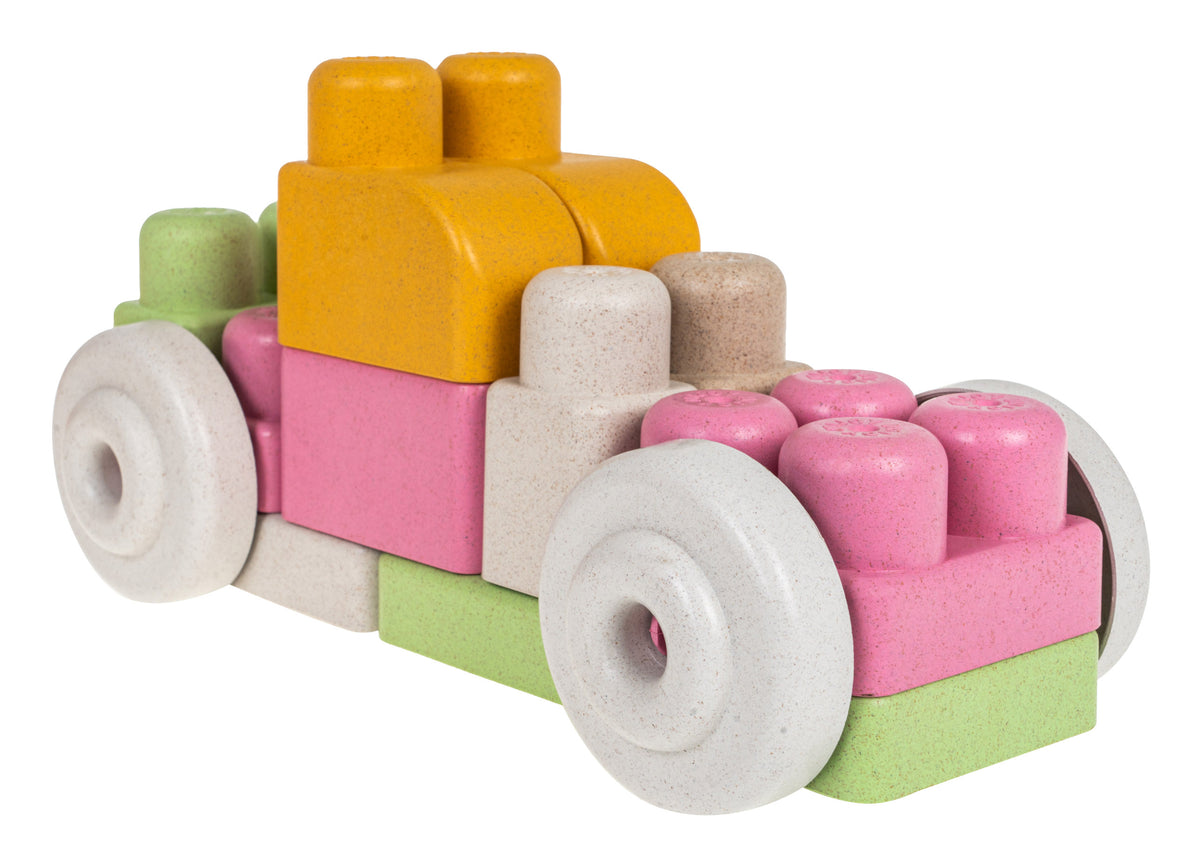 Kockice za slaganje za bebe u pastelnim bojama 30 elemenata
