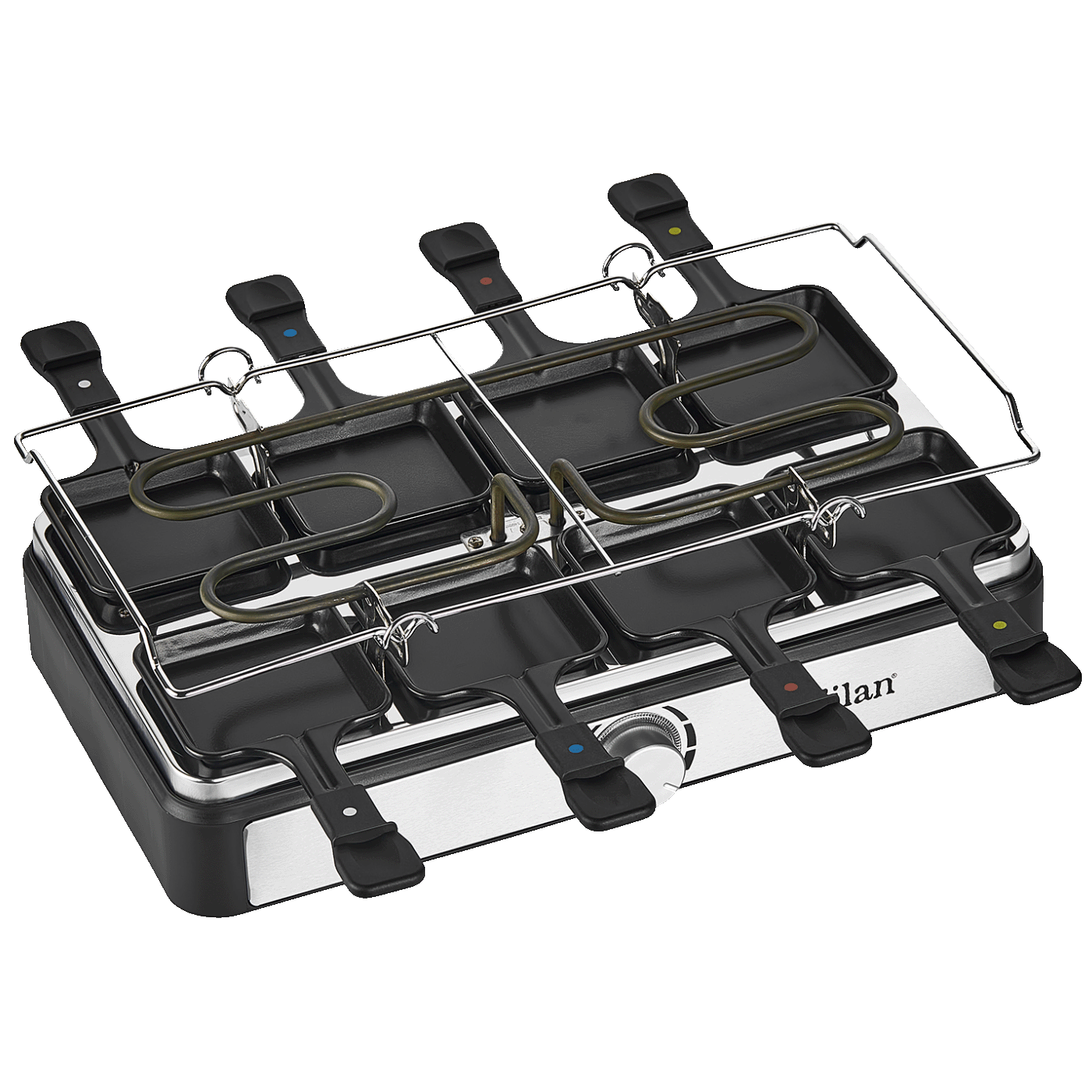 Zilan Električni Roštilj / Raclette / Fondue od sira, 3u1, 1400W - ZLN8856