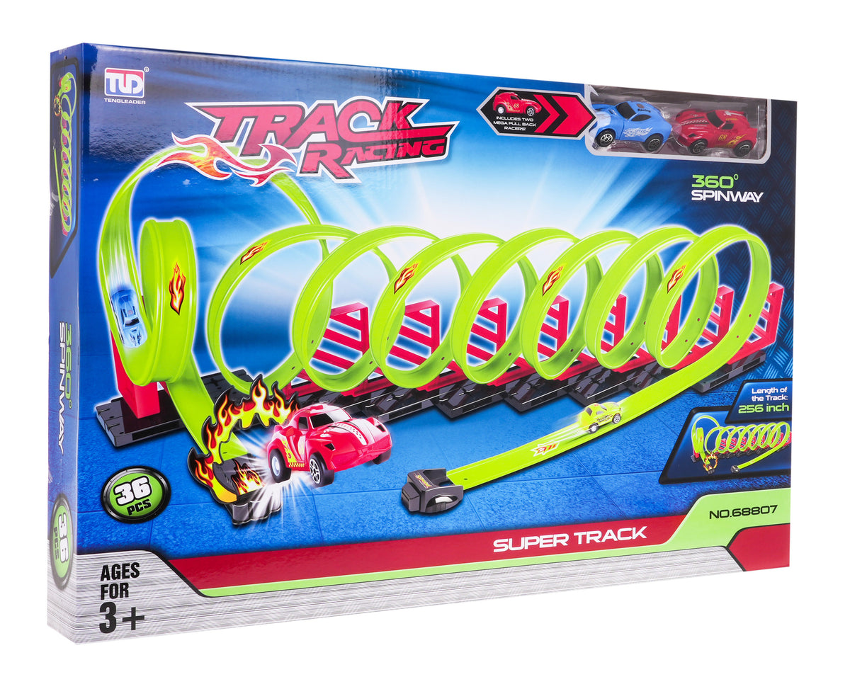 Staza za autiće Extreme Race Track - 36 elemenata