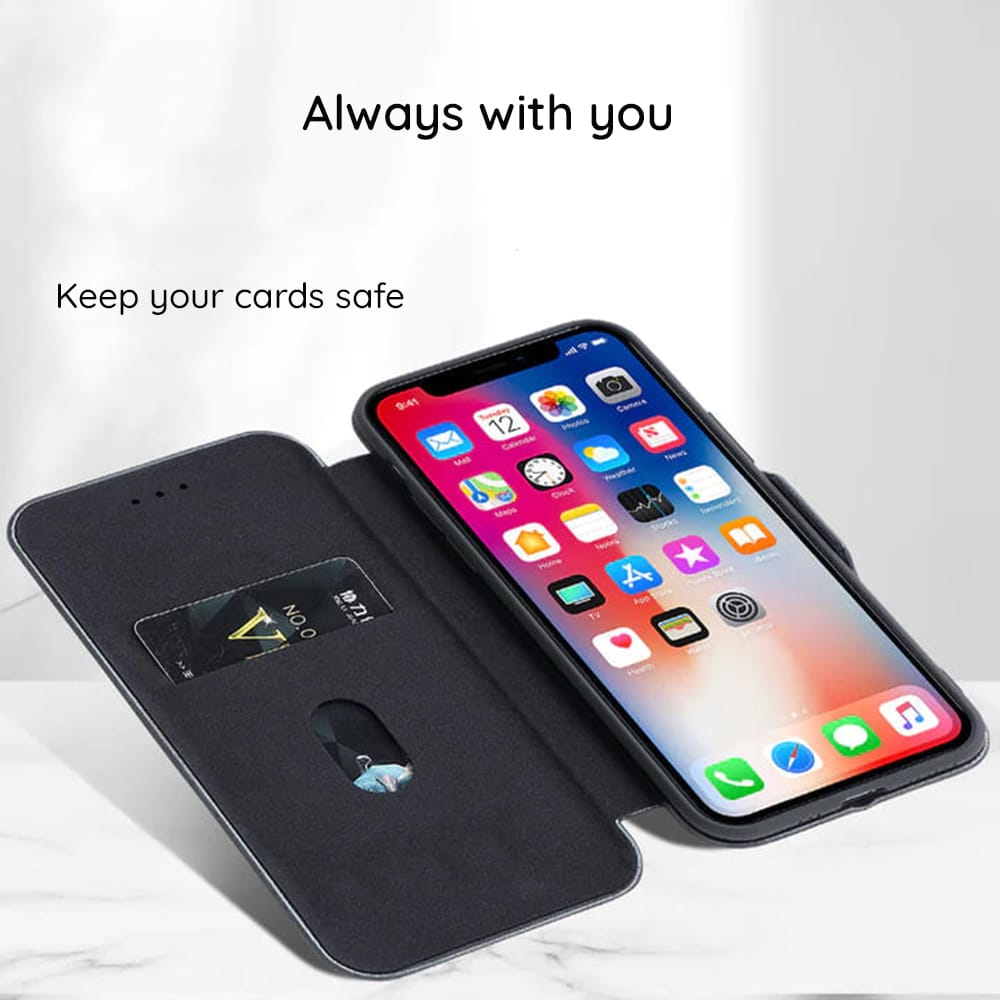 Techsuit Safe Wallet Plus preklopna futrola za Motorola Moto G54 Power Edition / G64 – crna