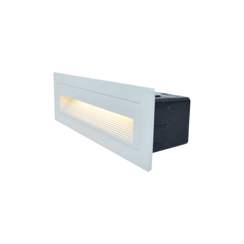 LED ugradna zidna svjetiljka Green Tech 5W, 3000K IP44, bijela