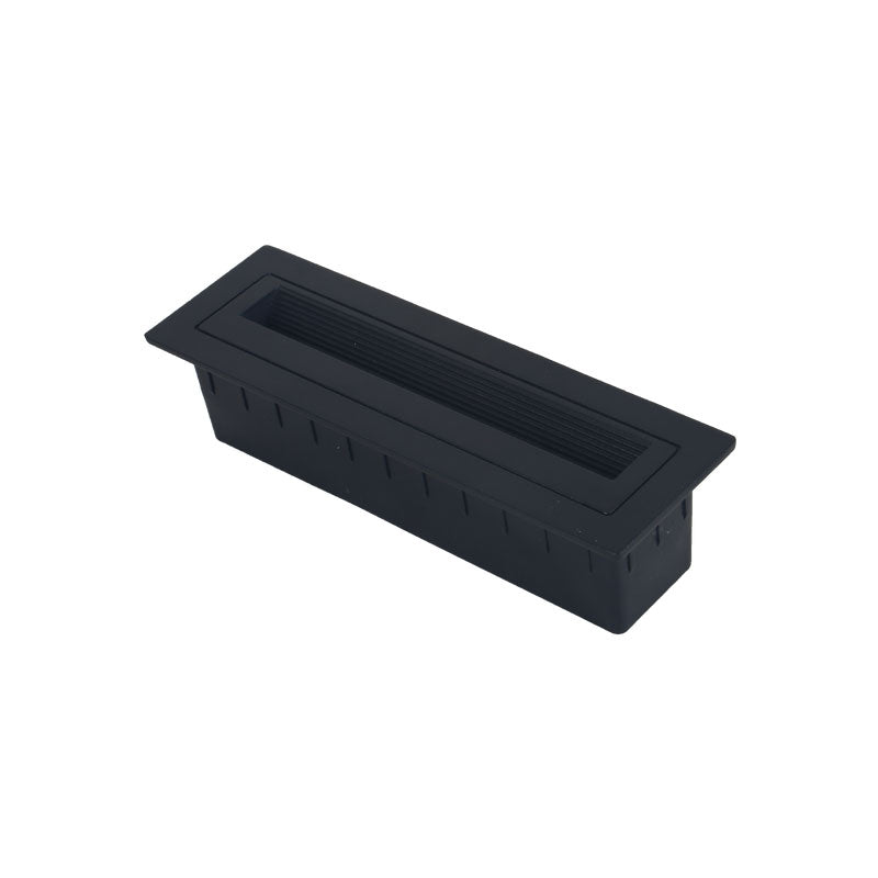 LED ugradna zidna svjetiljka Green Tech 5W, 3000K IP44, crna