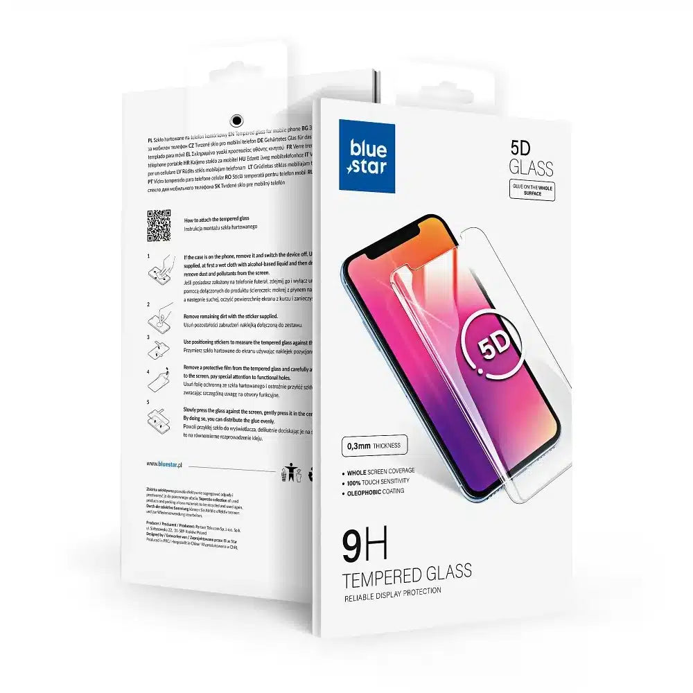 Blue Star 5D kaljeno staklo - za Honor Magic5 Lite - crno