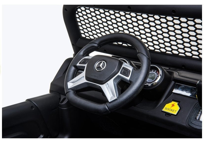 Licencirani auto na akumultor Mercedes Unimog 4x4 - crveni