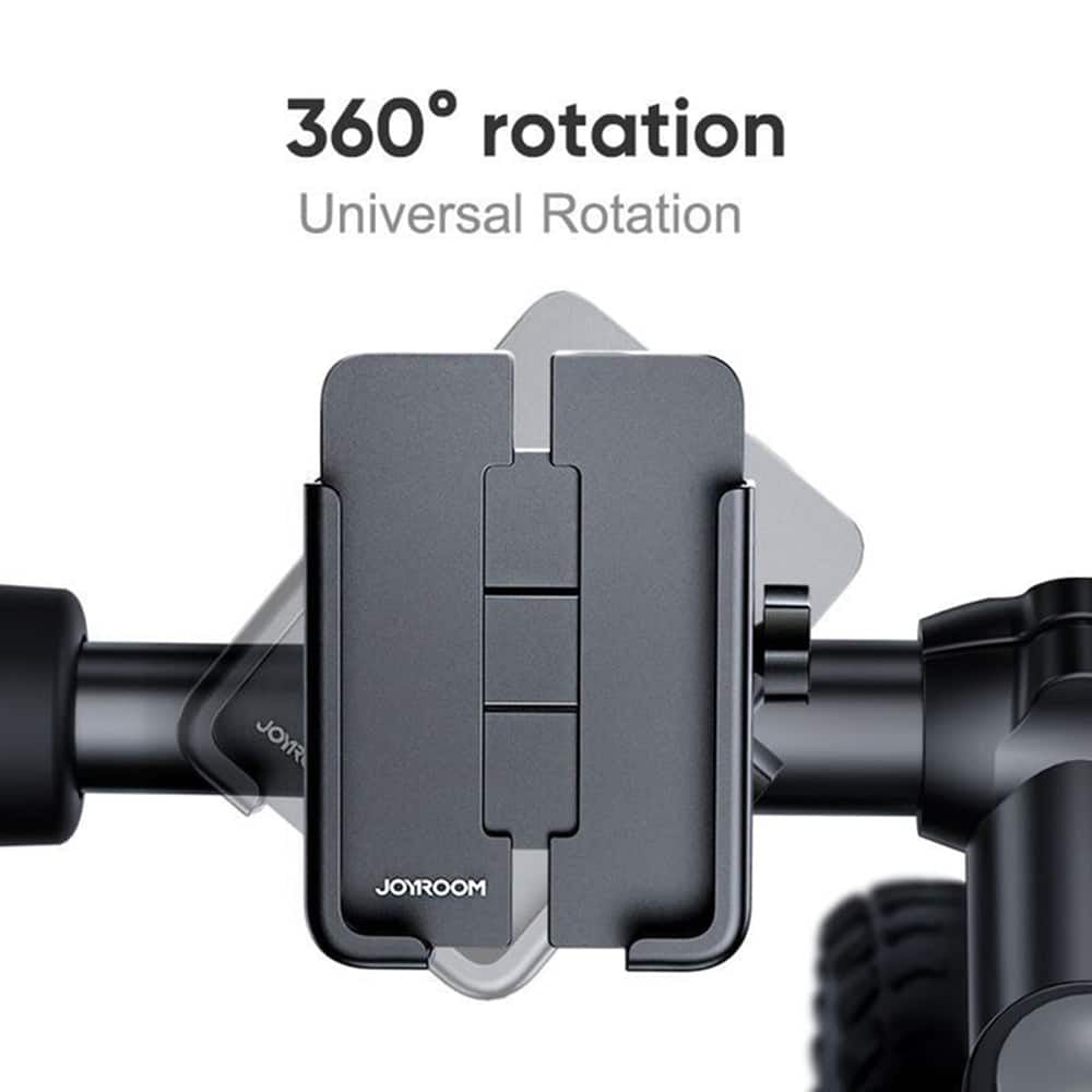 JoyRoom - Držač za bicikl (JR-ZS252) - Čvrsto držanje- rotacija od 360°- protuklizna gumena podloga - crna