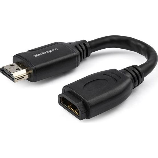StarTech.com HD2MF6INL HDMI kabel 0,152 m HDMI Tip A (Standard) Crno