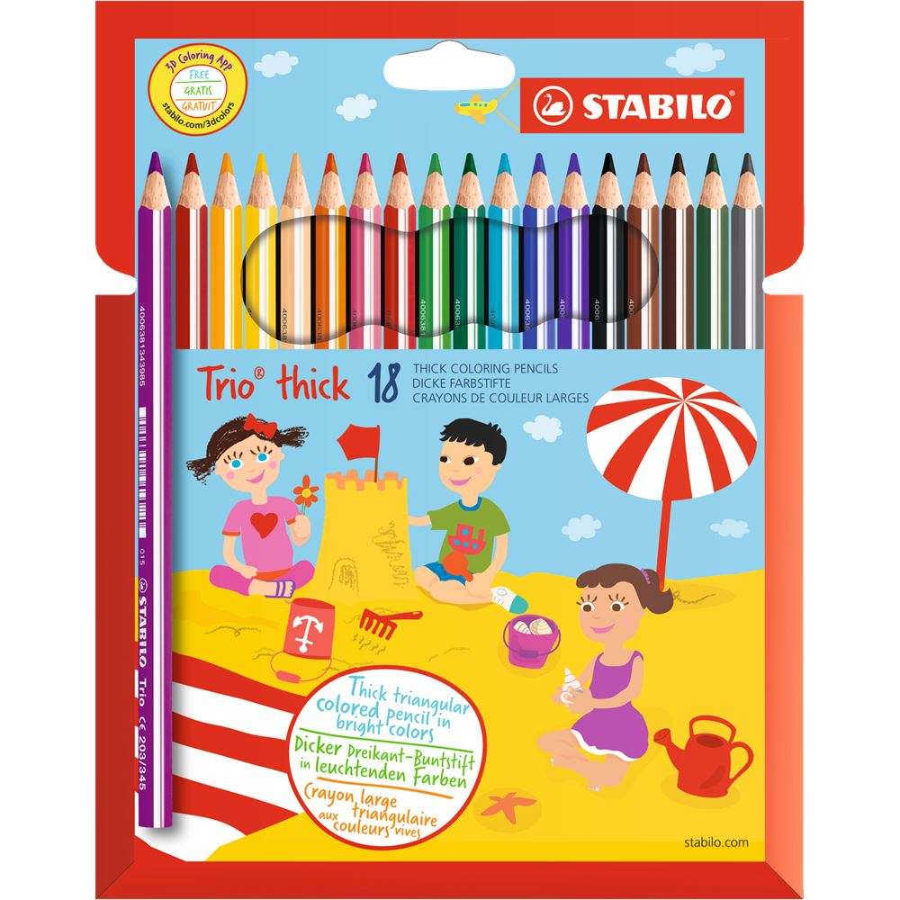 STABILO Trio 18 kom