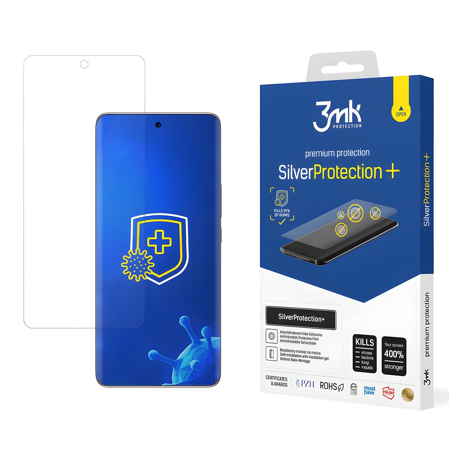 3mk SilverProtection+ za Honor 60 Pro - Prozirna KP20593