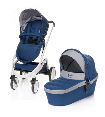 Cosmo 2u1 Navy Blue + MaxiCosi adapteri