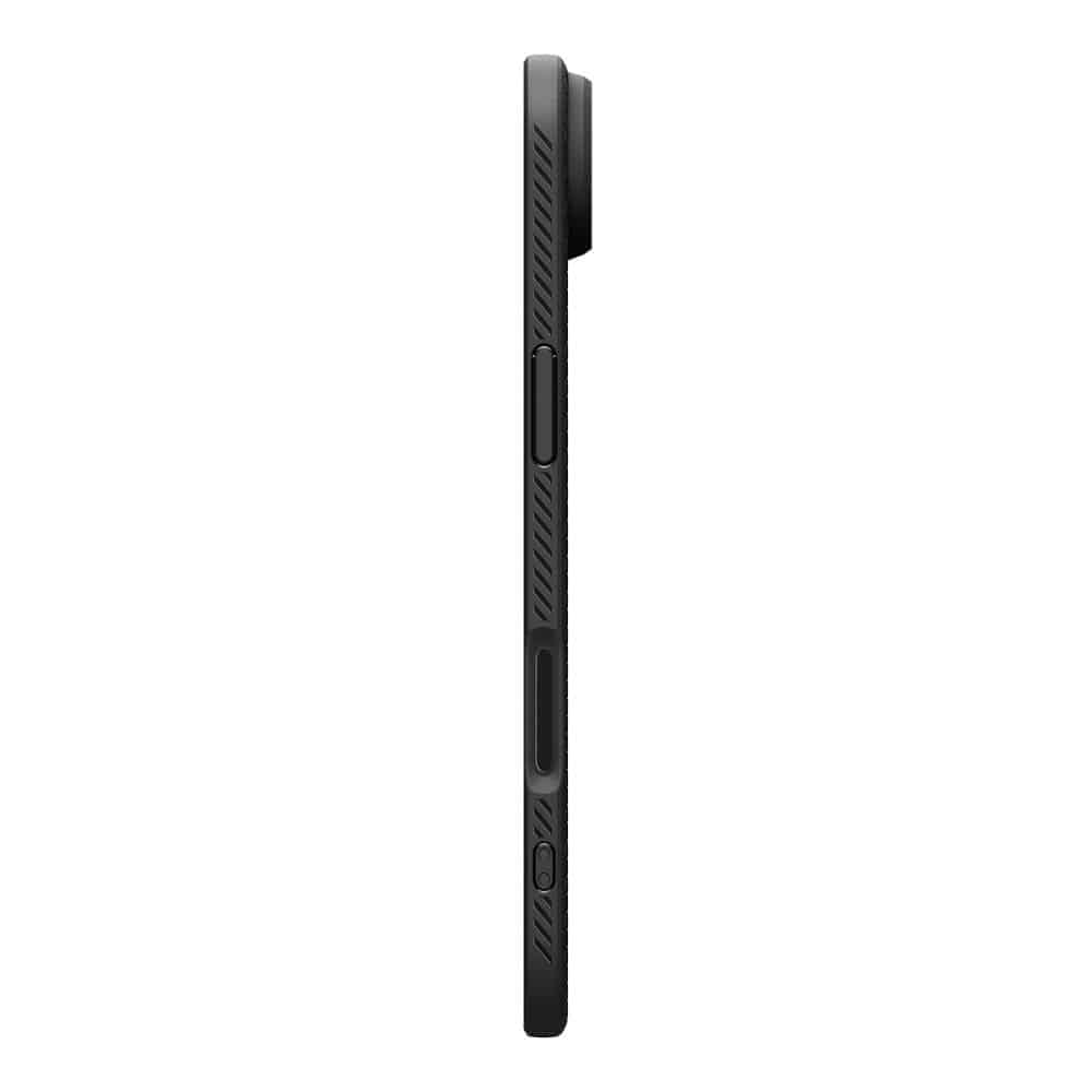 Spigen – Liquid Air maska za iPhone 17 Air ACS10302 – Mat crna