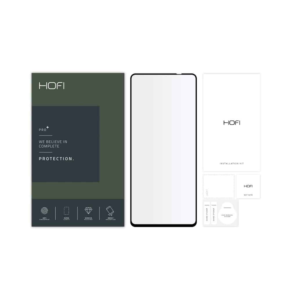 HOFI GLASS PRO+KALJENO STAKLO ZA MOTOROLA MOTO G22 / E32 / E32S CRNO