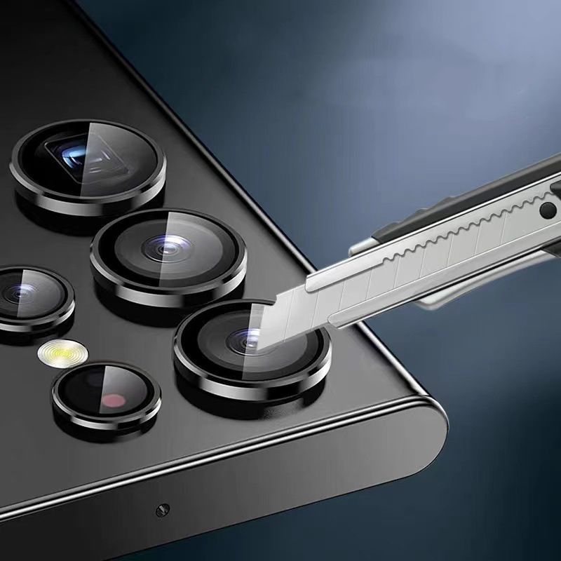 ZAŠTITNO STAKLO CAMERA COVER HOFI CAMRING PRO+ ZA SAMSUNG GALAXY A14 4G / 5G / A34 5G crno