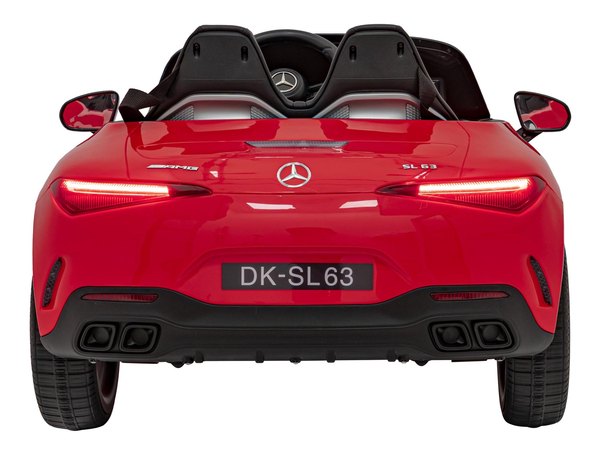 Licencirani auto na akumulator Mercedes Benz AMG SL63 4x4 - crveni