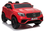 Licencirani auto na akumulator Mercedes GLC 63S QLS 4x4 - dvosjed - crveni