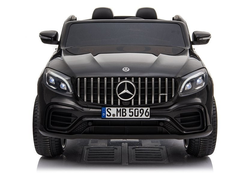 Licencirani auto na akumulator Mercedes GLC 63S QLS MP4 - dvosjed - crni/lakirani