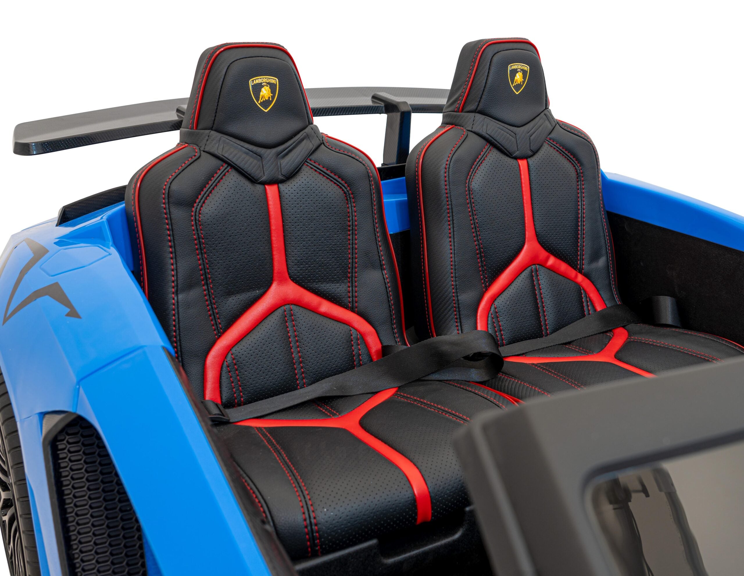 Licencirani auto na akumulator Lamborghini Aventador SV STRONG - dvosjed - plavi