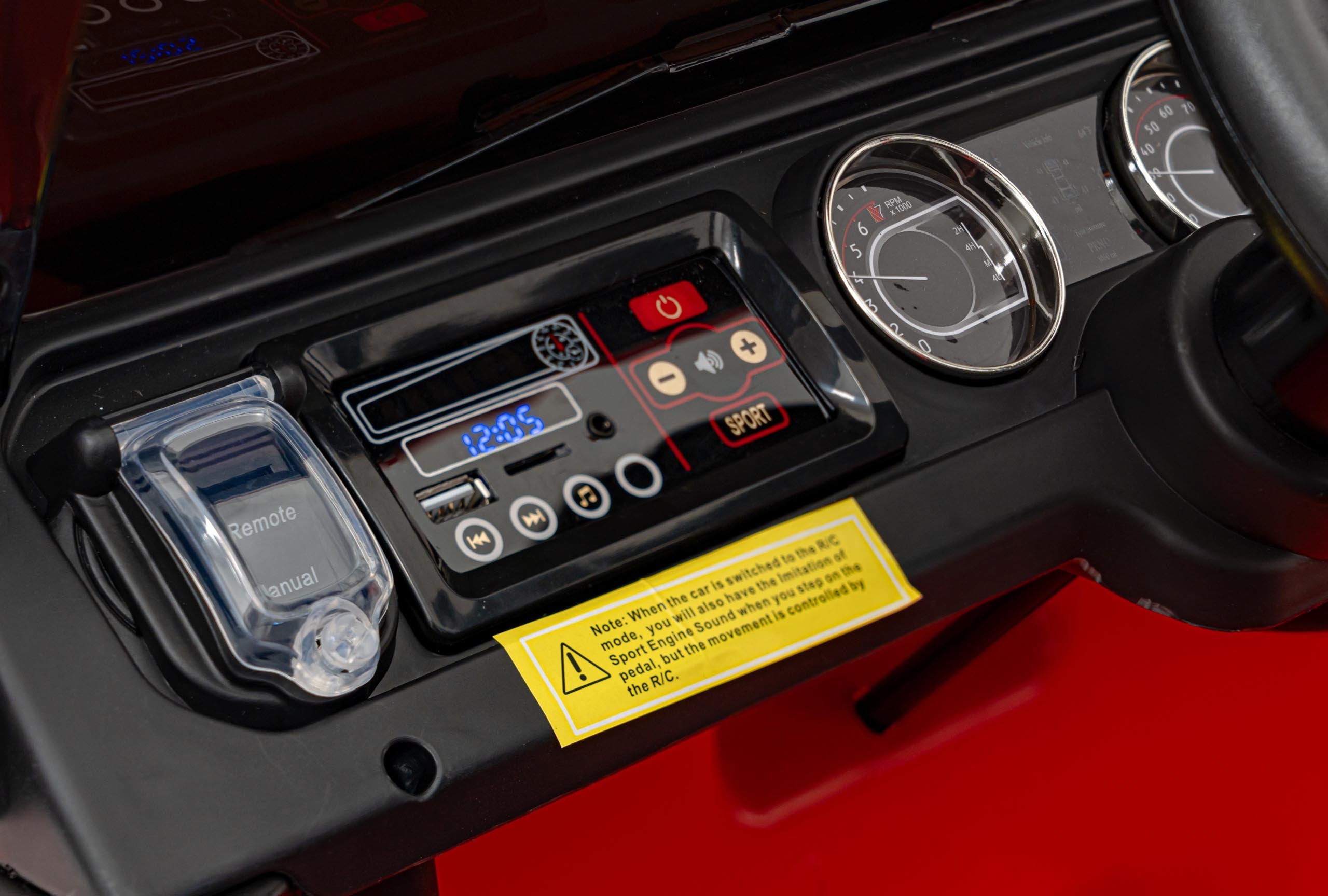Licencirani auto na akumulator Jeep Wrangler Rubicon 4x4 - narančasti