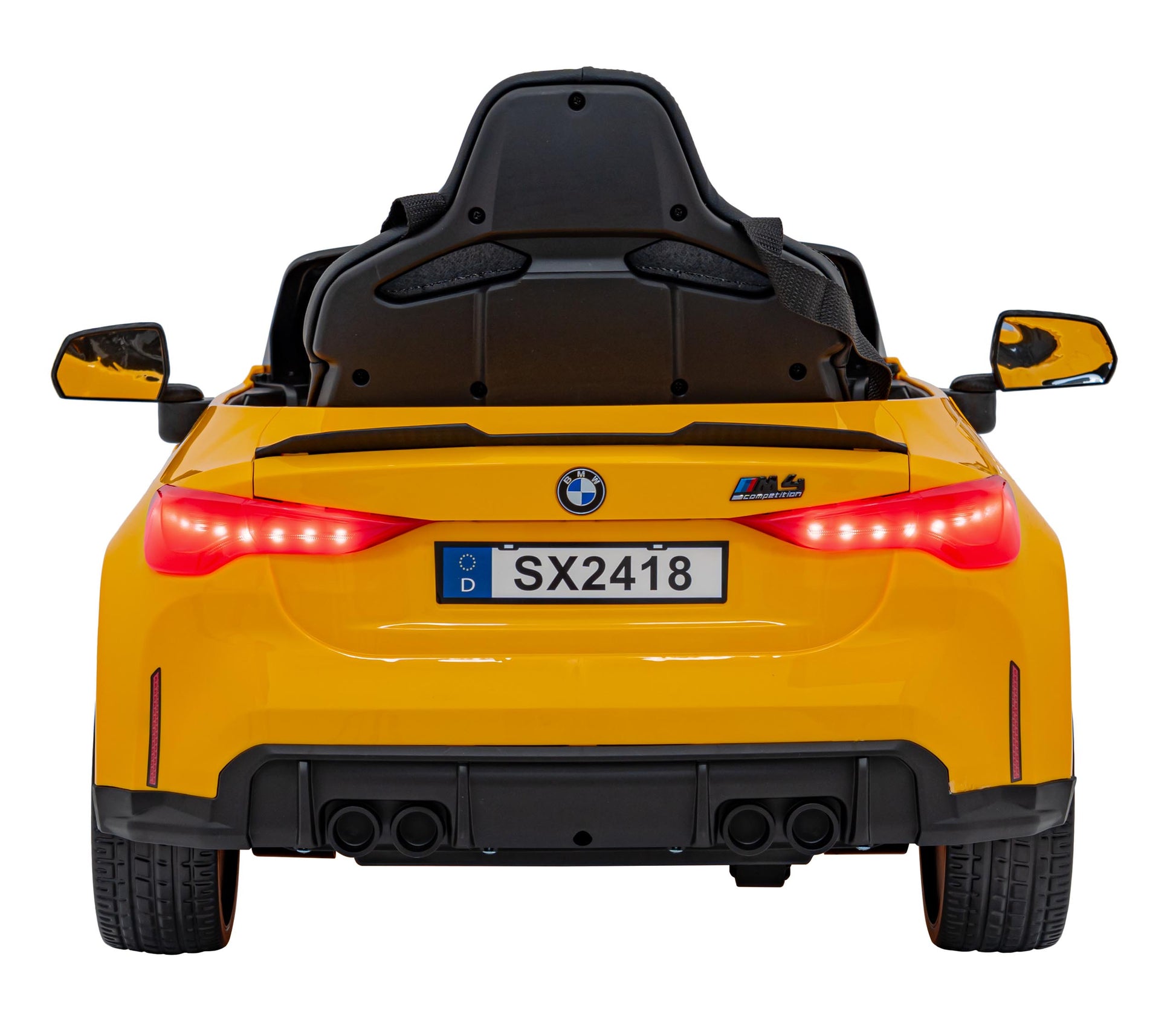 Licencirani auto na akumulator BMW M4 - žuti