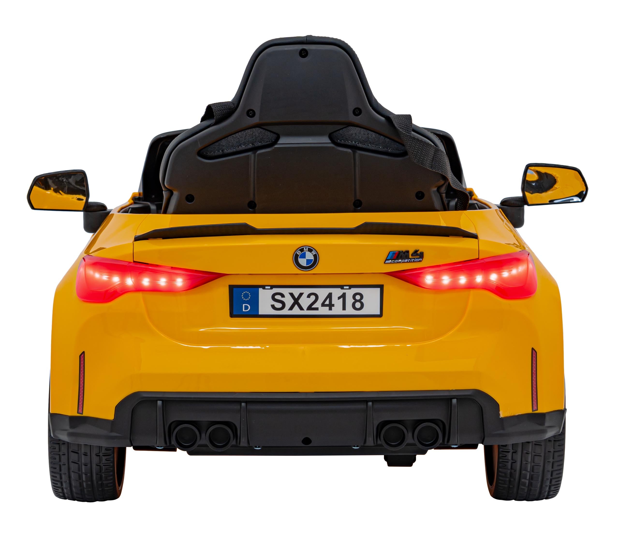 Licencirani auto na akumulator BMW M4 - žuti