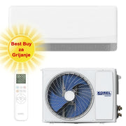 KOREL KLIMA UREĐAJ 3,5kW KSAME-12DCEG - MAGIC BREEZE, za prostor do 35m2, A+++ energetska klasa, Wi-Fi, R32