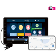 SAL Auto radio, 4 x 45W, 9" LCD Display, BT, USB, microSD - VB X1000