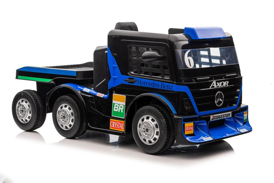Kamion na akumulator Mercedes XMX622B - Tamno plavi