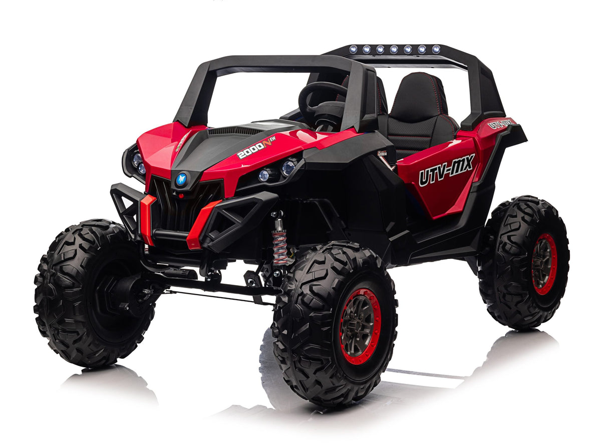 Buggy na akumulator UTV-MX 2000N - dvosjed - Crveni