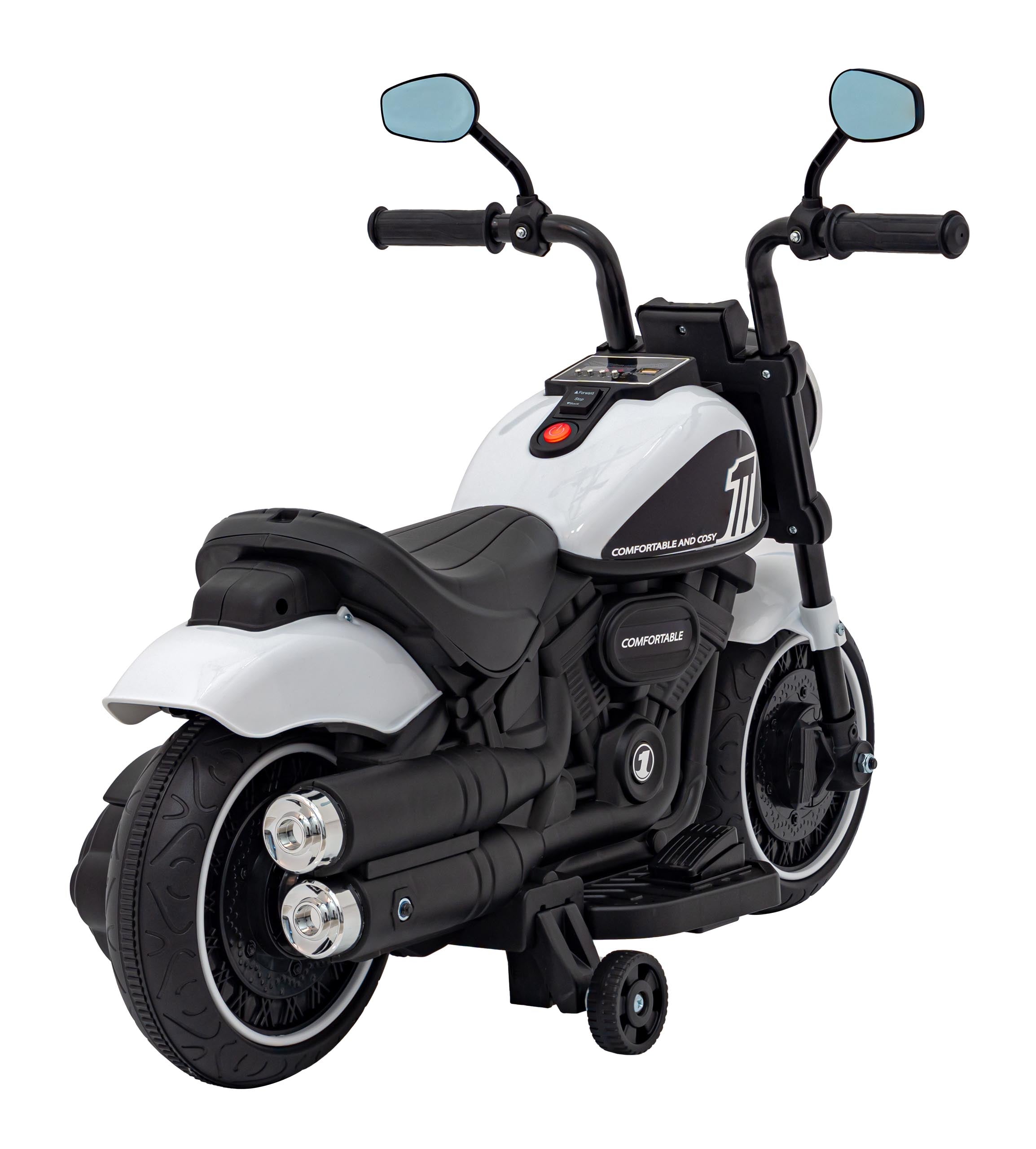 Motor na akumulator FASTER motorbike -bijeli