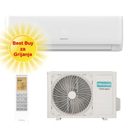 HISENSE KLIMA UREĐAJ 5,0kW KF50XS1G - EXPERT COMFORT Inverter +, za prostor do 50m2, A++ energetska klasa, R-32