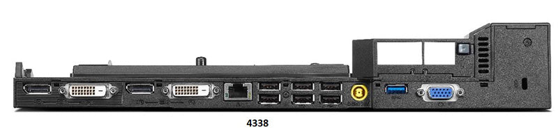 REFURBISHED - Docking Station Lenovo ThinkPad Mini Dock Plus Series 3, USB 3.0 (4338) - GRADE A (JAMSTVO: 12 MJ.)