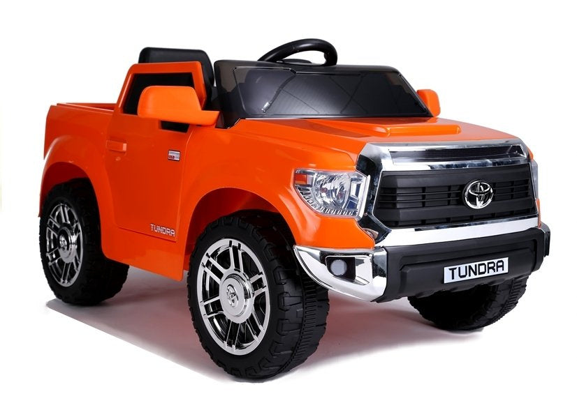 Licencirani auto na akumulator Toyota Tundra - narančasti/lakirani