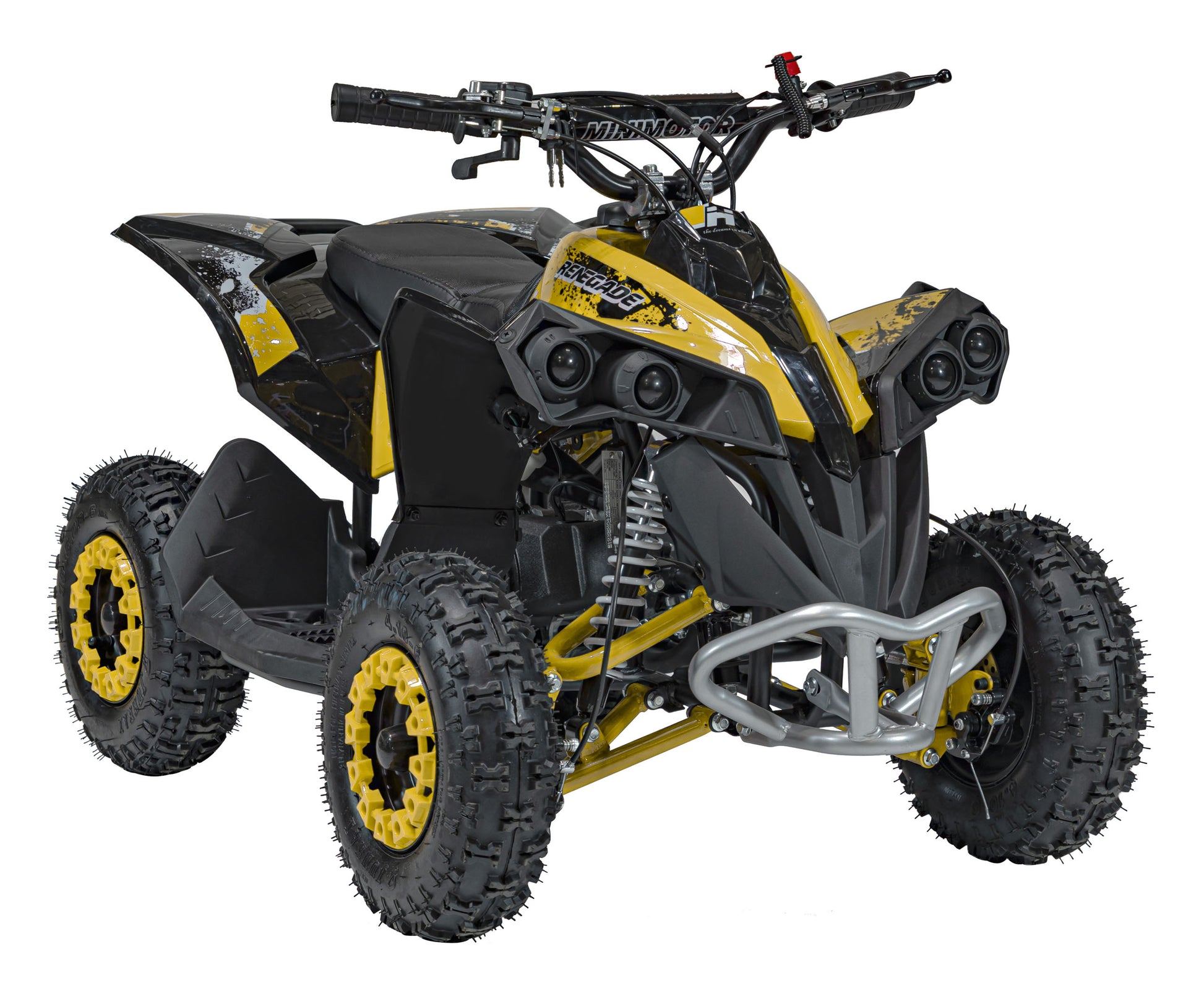 Quad na akumulator RENEGADE HighPer 49CC Combustion - žuti