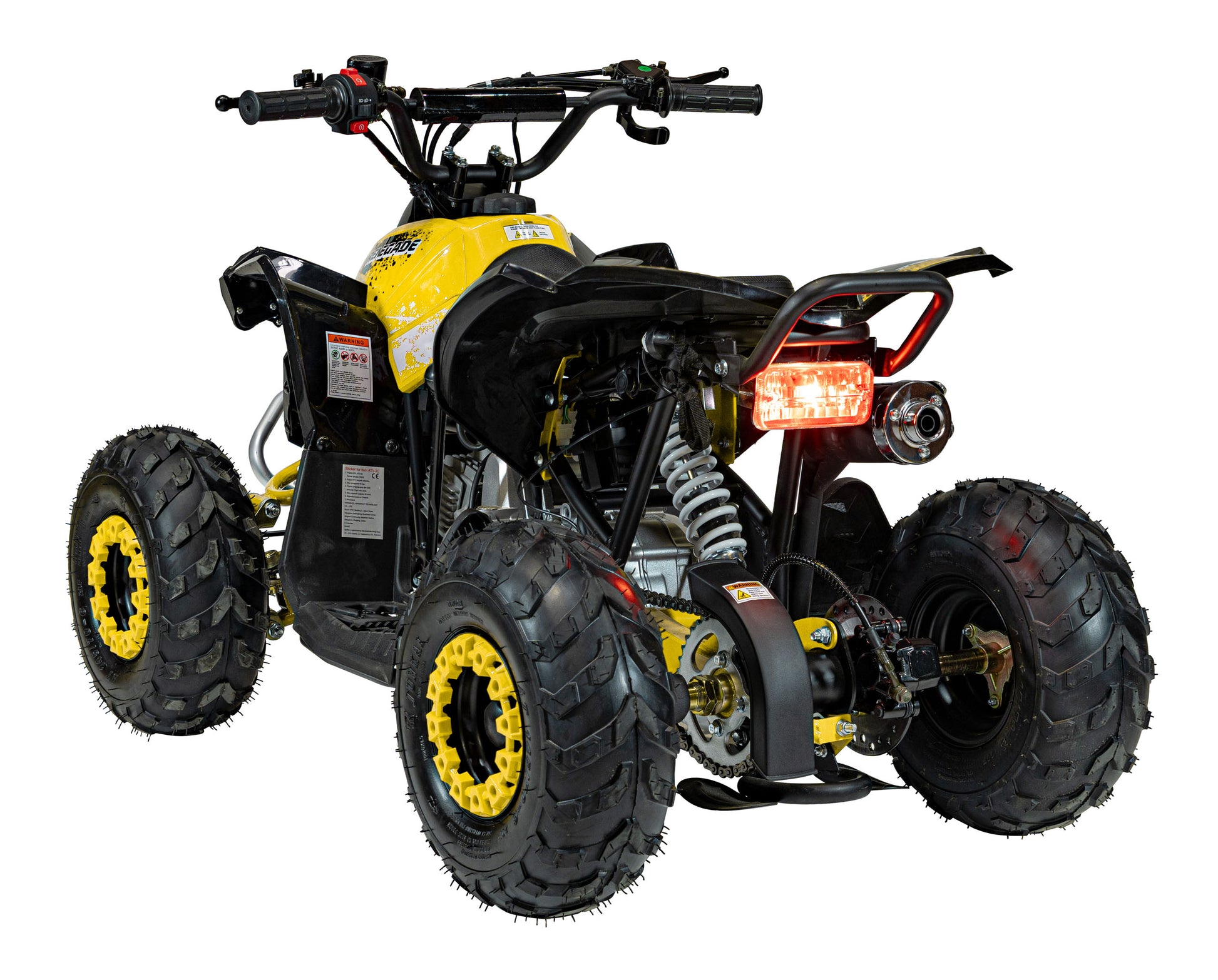 Quad na benzin RENEGADE HighPer 110CC Combustion - žuti