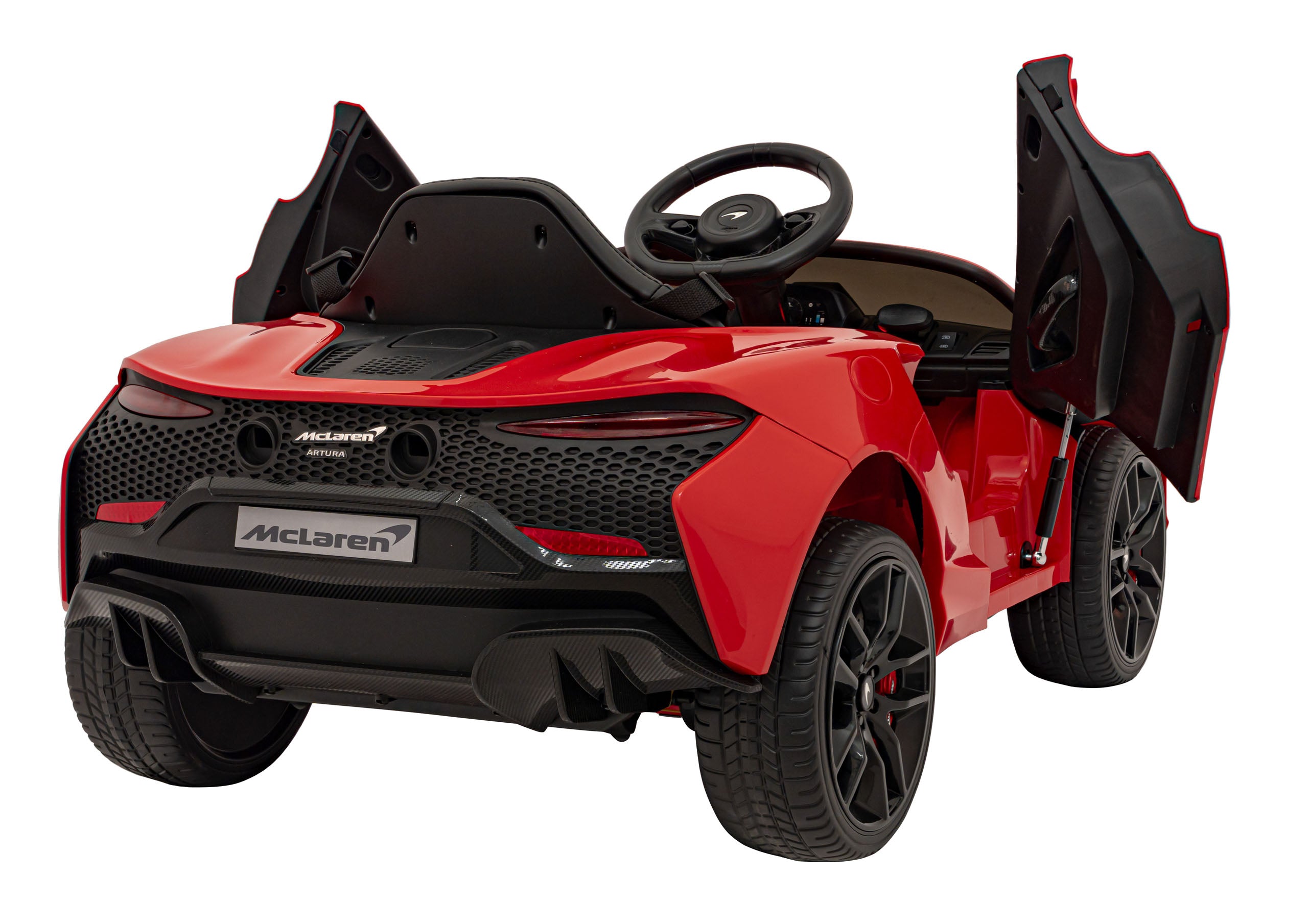 Licencirani auto na akumulator Mclaren Artura - crveni