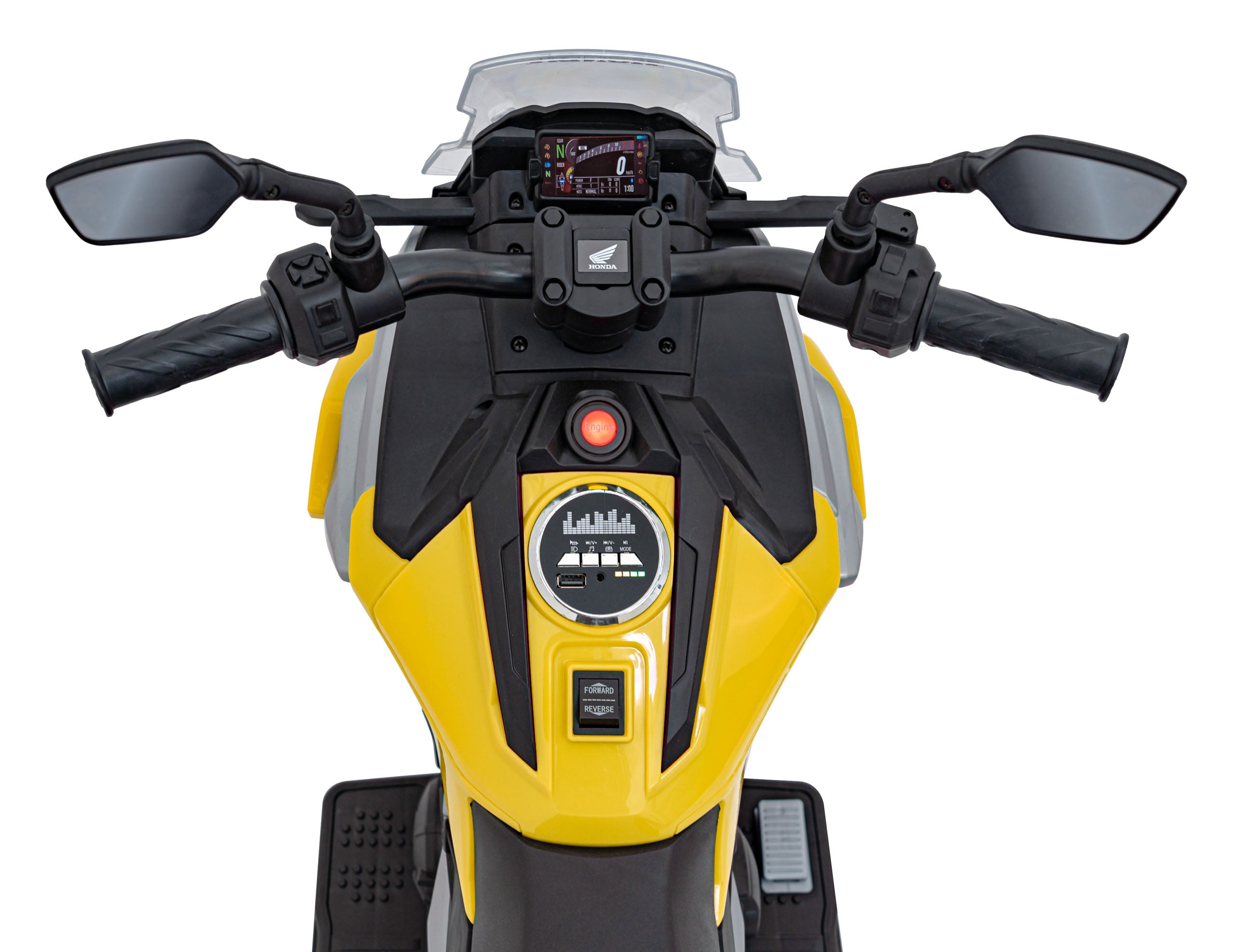 Licencirani motor na akumulator Honda NC750X - žuti