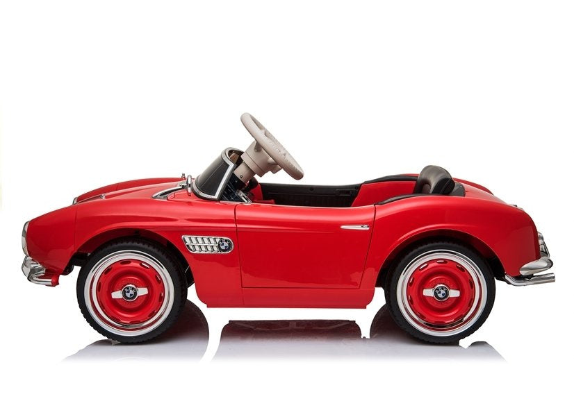 Licencirani auto na akumulator BMW Retro - crveni/lakirani