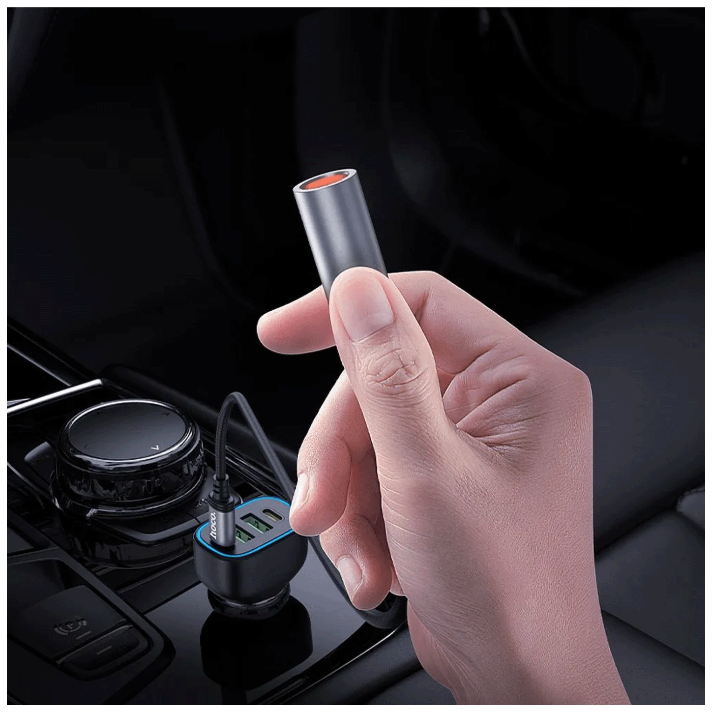 hoco. Upaljač sa USB type C kabelom - UA30 type C