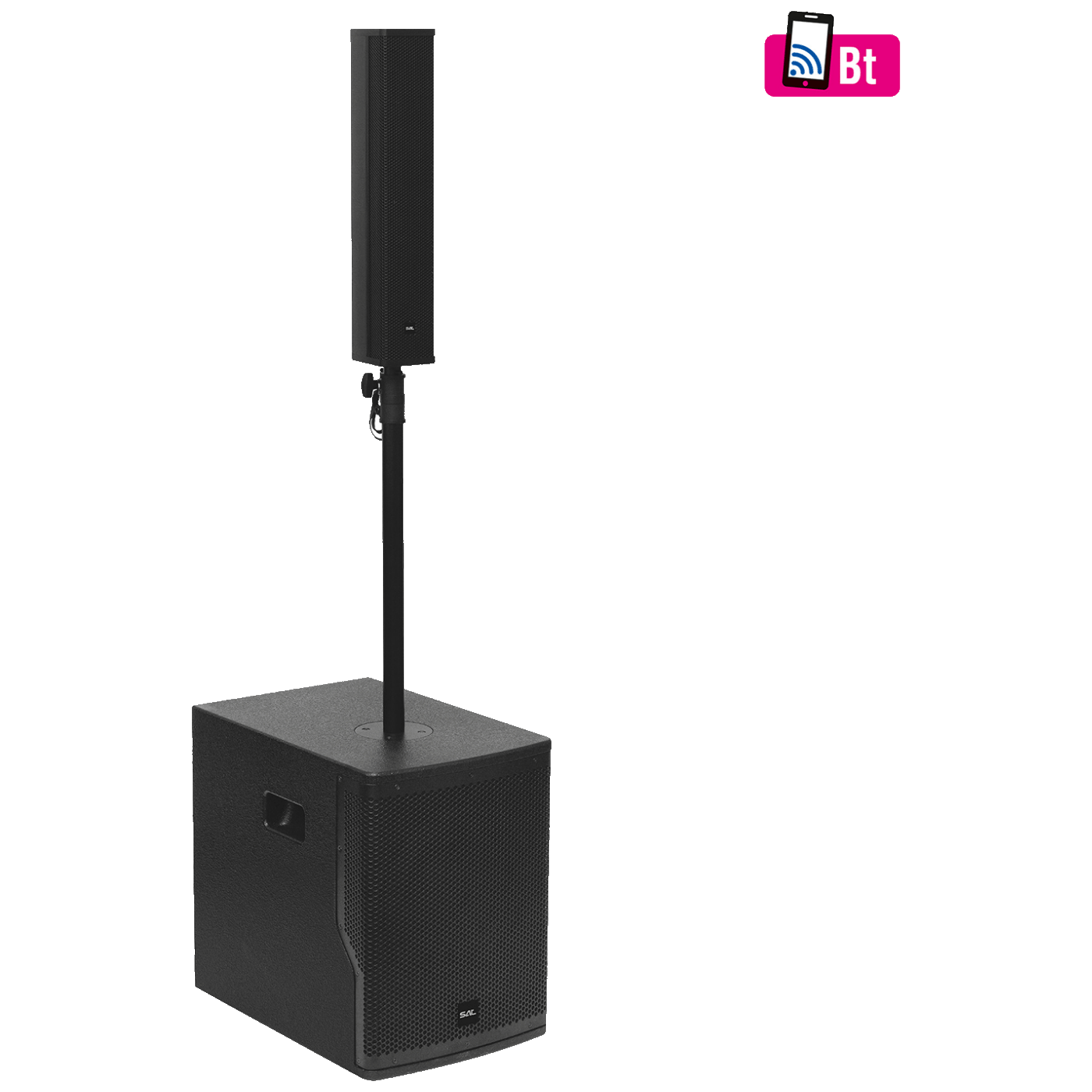 SAL Zvučna kutija, aktivna, bass/satelit, 800W / 400W, Bluetooth - PAS10W43S