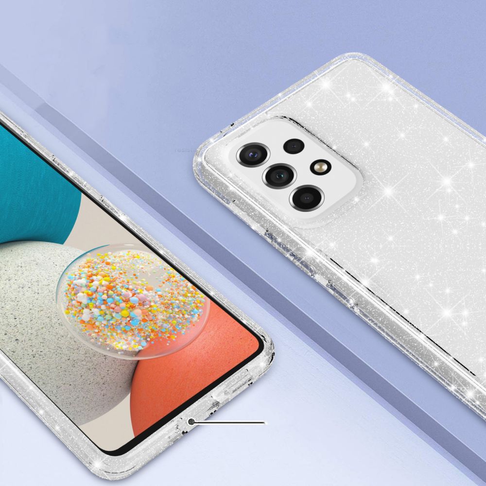TECH-PROTECT GLITTER ZA SAMSUNG GALAXY A53 5G CLEAR