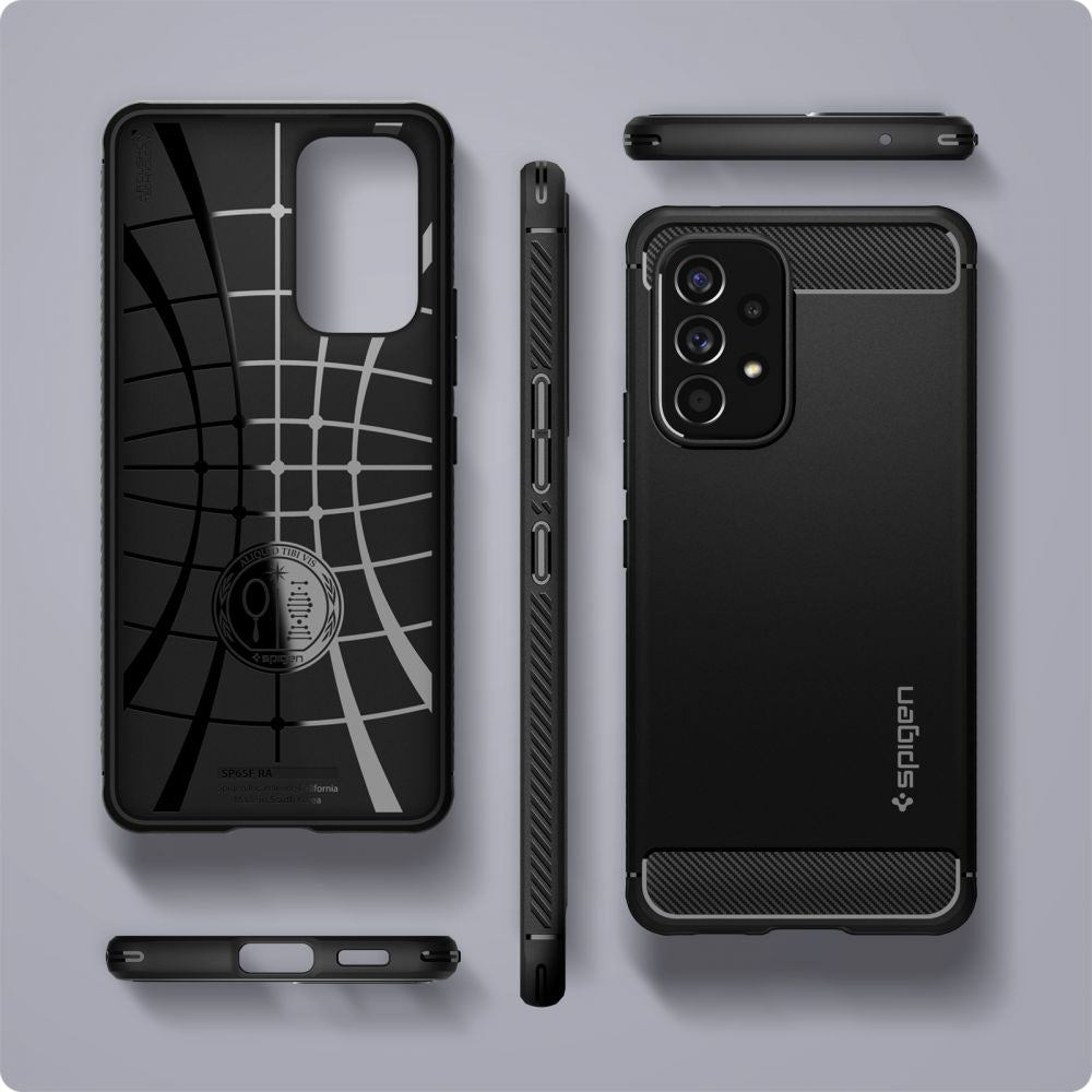 SPIGEN RUGGED ARMOR ZA SAMSUNG GALAXY A53 5G MAT CRNA