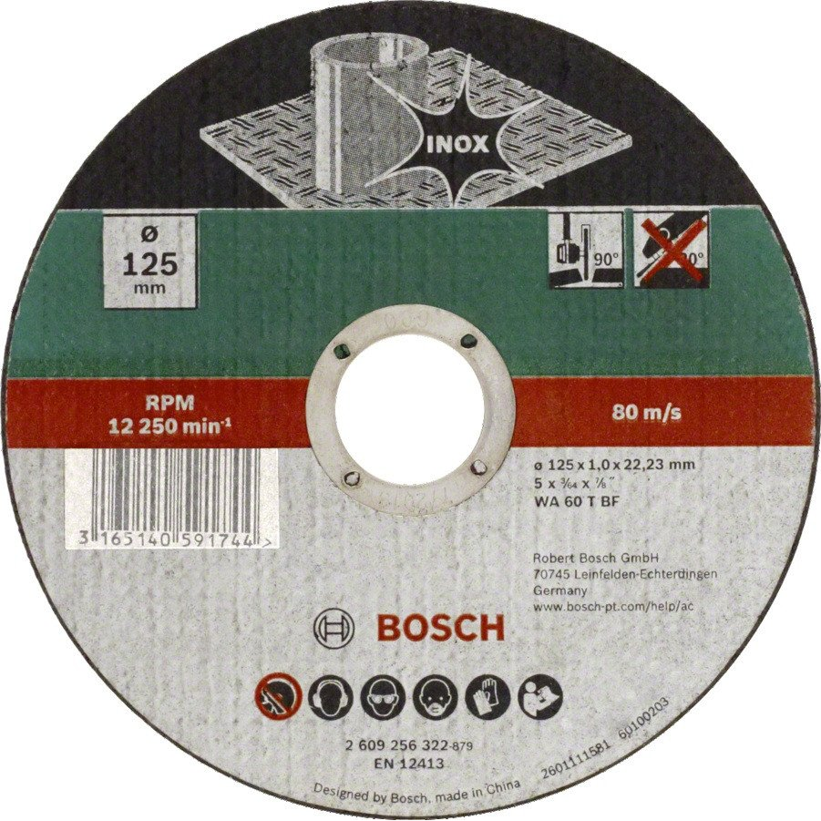 Bosch 2 609 256 322 dodatak za kutnu brusilicu Rezni disk