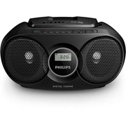 Philips AZ215B/12 prijenosni stereo sustav Digitalno 3 W FM Crno